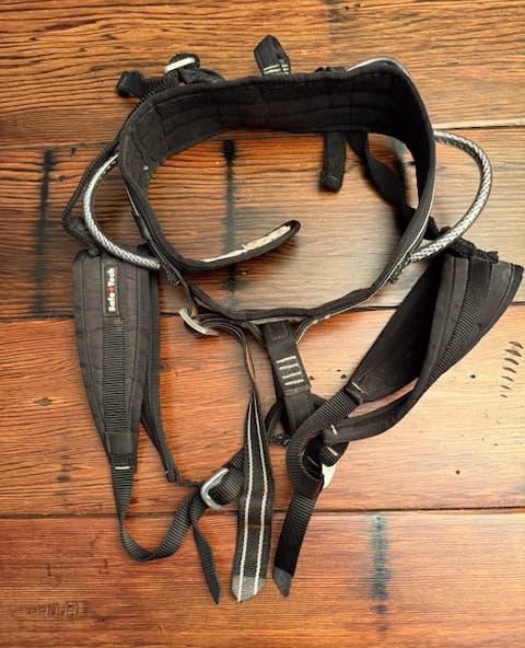 Metolius Climbing Safe Tech All-Around Harness Medium Caving Rock Climbing