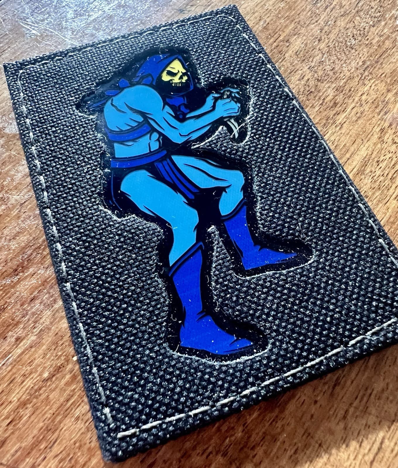 Ed’s Manifesto Sneakreaper “Eskeletor” Laser Cut Patch 2