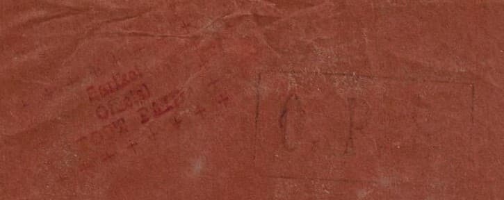 RARE Sarawak 1952 OPS Cover w/ SARIKEI OFFICIAL POST PAID in RED & OPS H/S 2