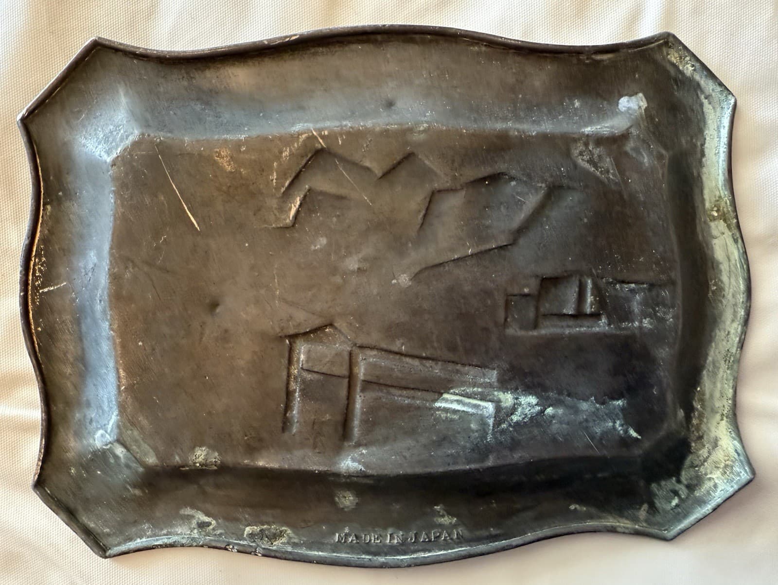 Vintage Coney Island Amusement Park Cincinnati Ohio Souvenir Prize Tray Japan 5