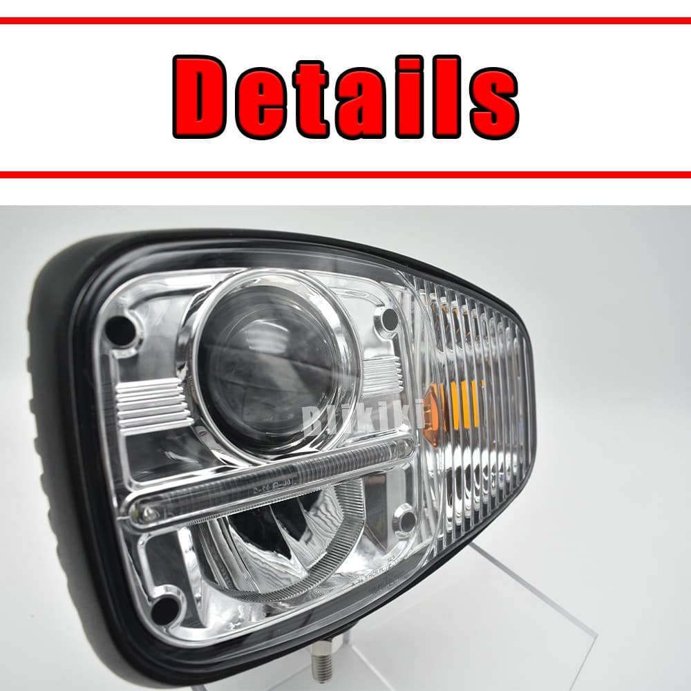 LED Headlight For Caterpillar Skid Steer Loader(s): 236D, 242D, 246C, 246D 6