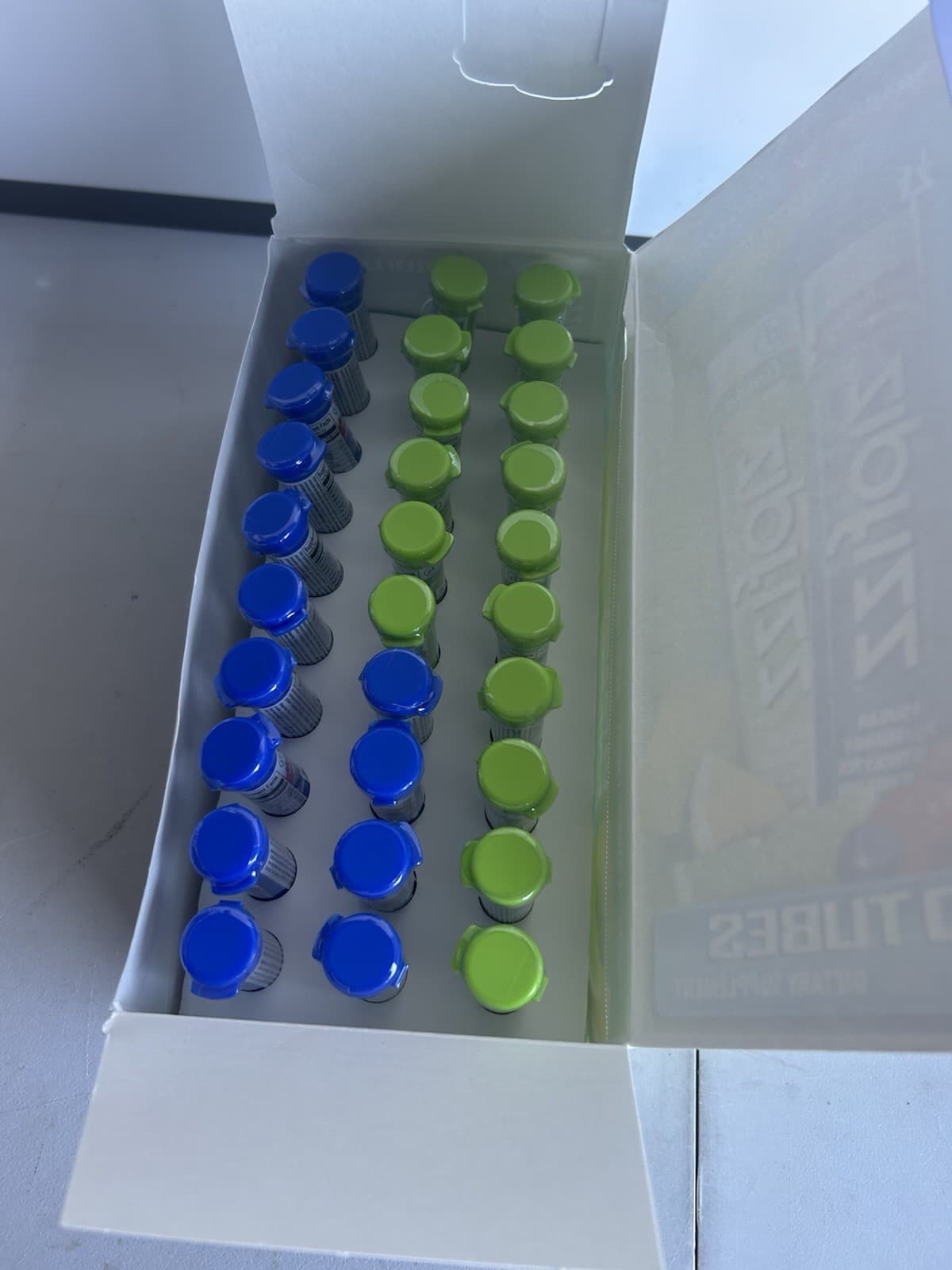 ZipFizz Energy Drink Mix 30 Tubes Split Box Límon & Blue Raspberry Exp: 12/26 3