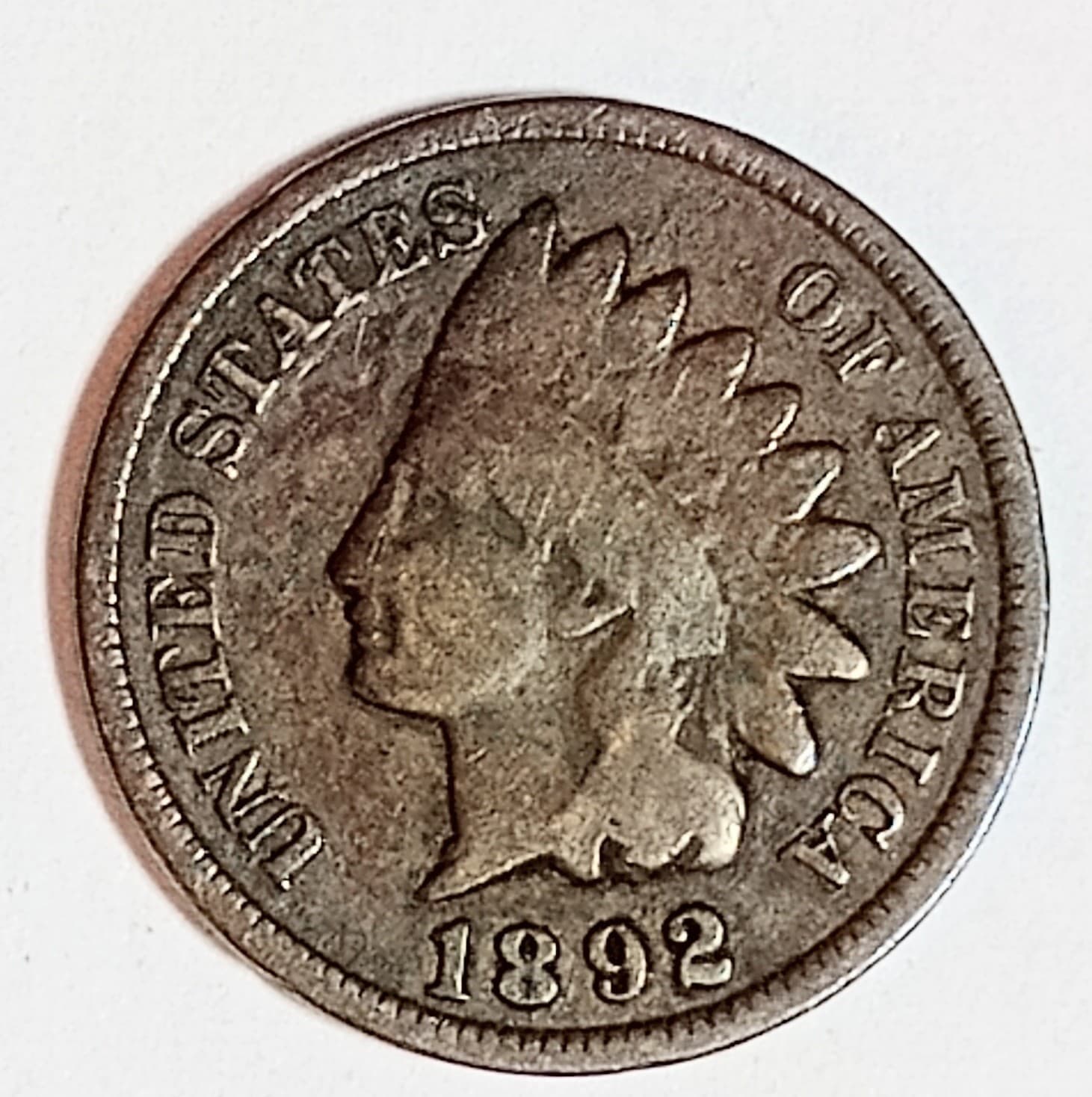 Indian Head Penny "1" Coin Lot 1892*VERY NICE*BETTER DATE $ FREE SHIPPING $#810A