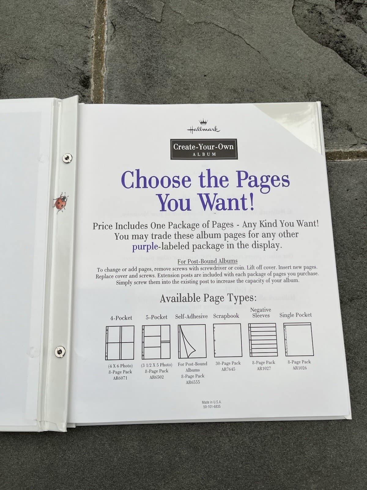 Vintage Hallmark Expandable Photo Scrapbook Album Marjolein Bastin Nature Art 2