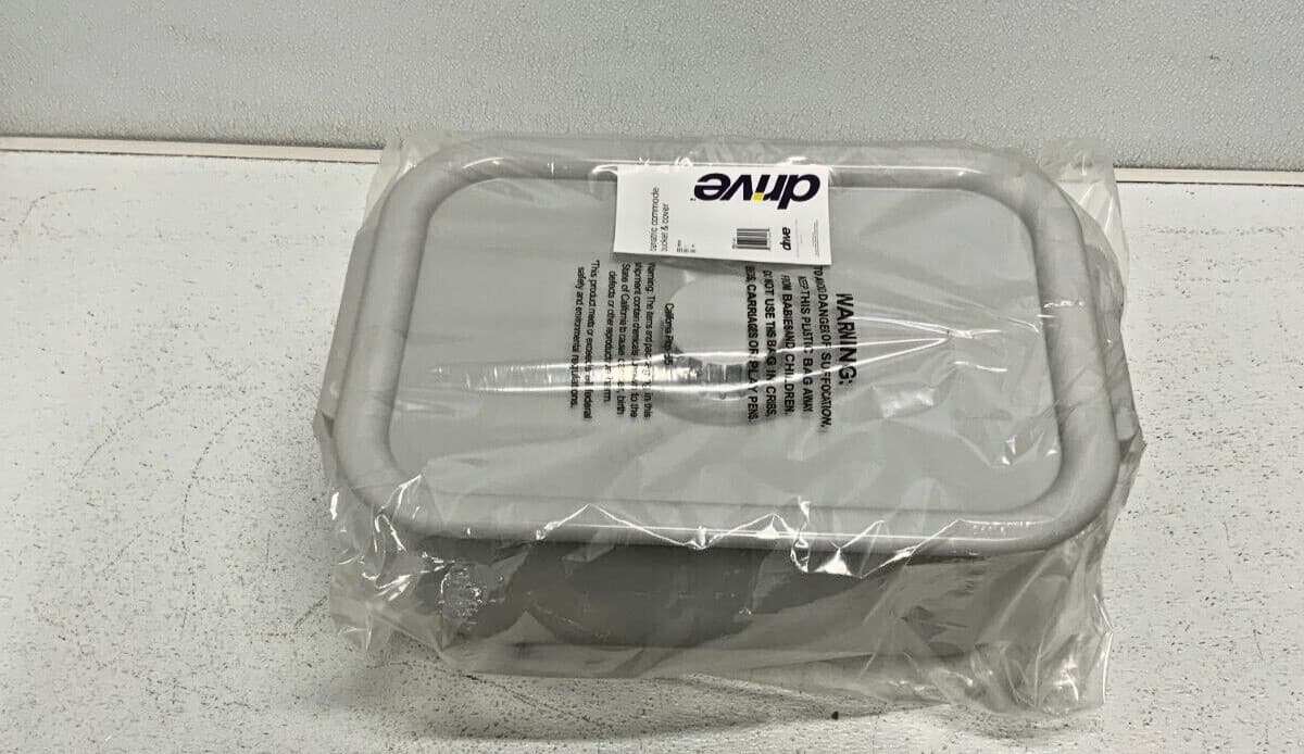 NEW Lot of 2 Drive 11109 Bariatric Medical Plastic Commode Bucket & Cover 67A 5