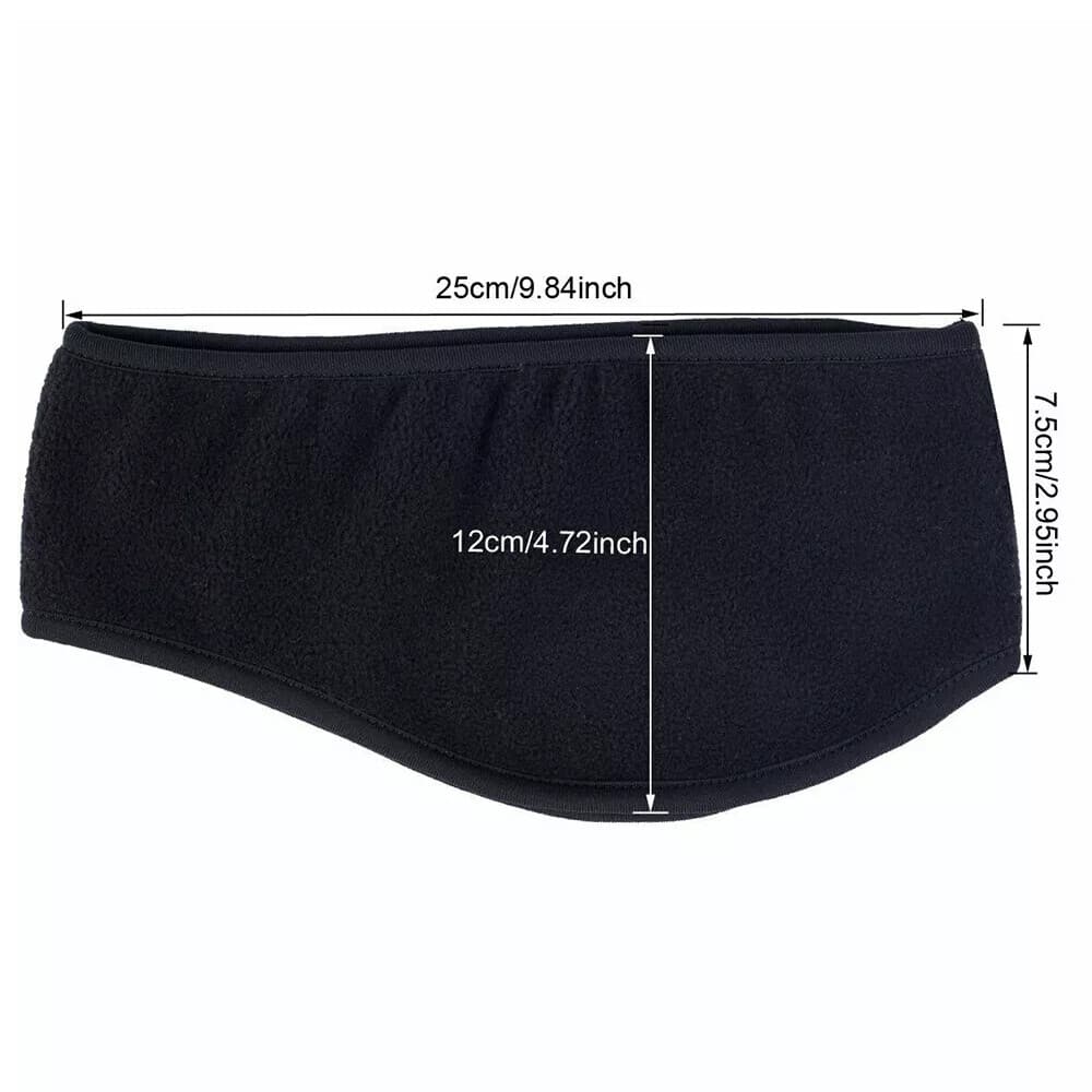 Winter Sports Headband Thick Knitted Ear Warmers Fleece Ear Cover for Men Women 5