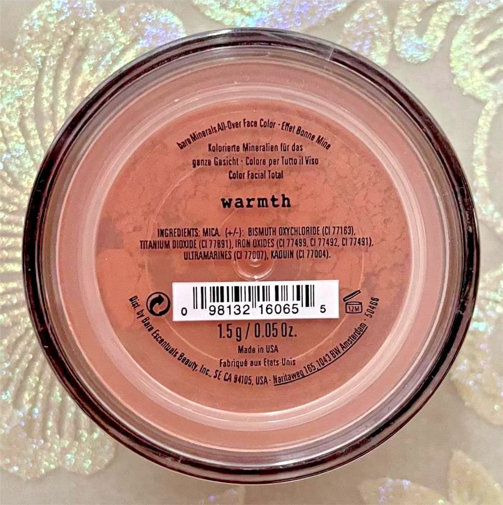 bareMinerals WARMTH All-Over Face Color 1.5g XL~ NEW/SEALED
