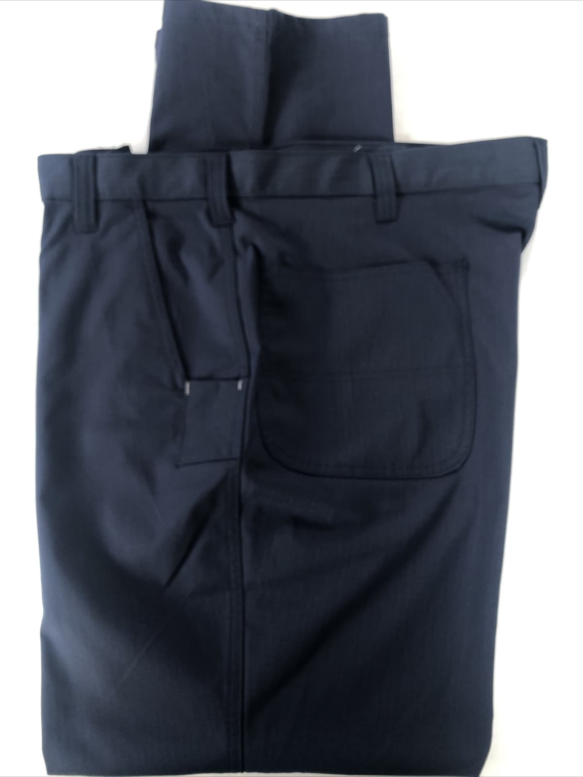 Lot Of 2 Carhartt Navy Blue Lightweight ripstop pants 46x32 relaxed fit #7453320 2