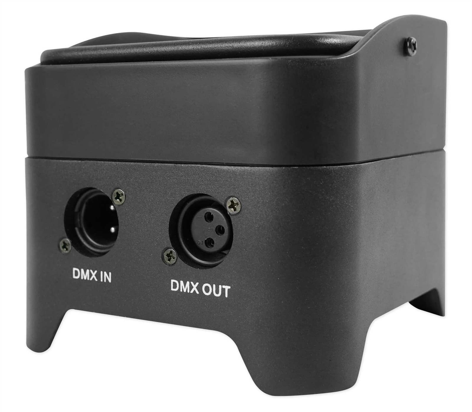 Rockville BEST PACK 50 (8) Black Battery Wash Lights+Wireless DMX+Charging Case 6