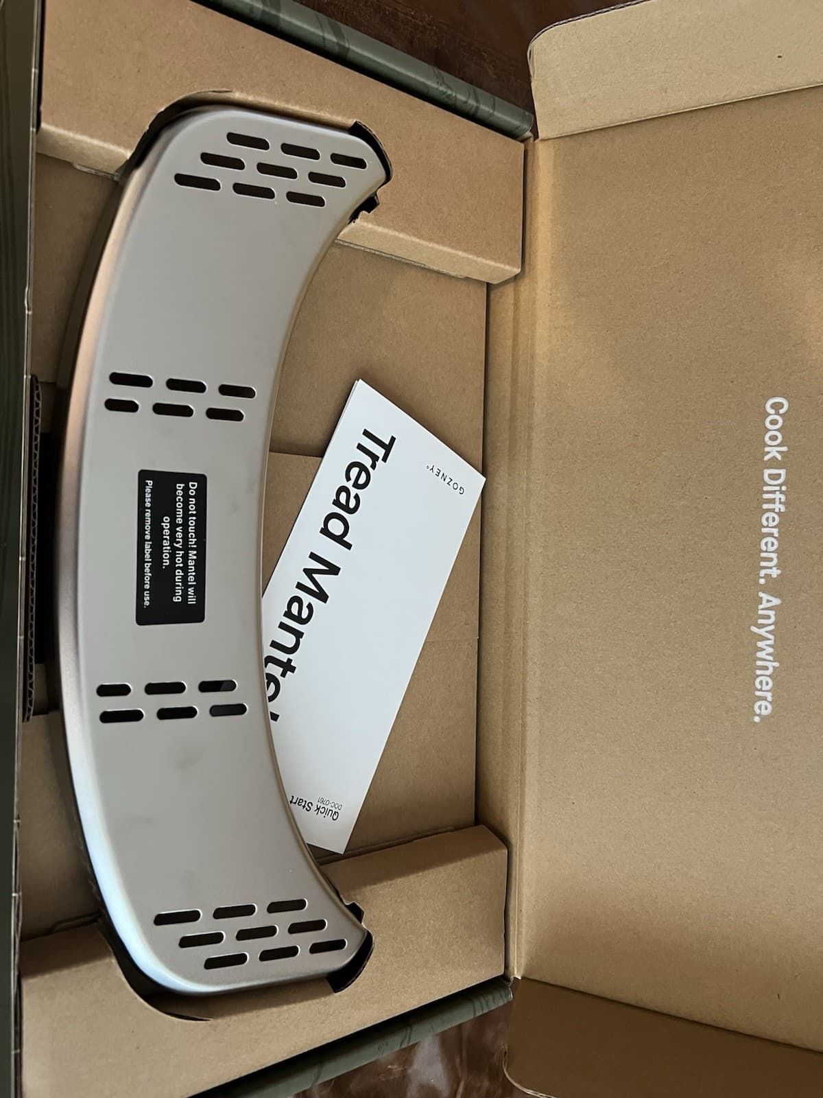 Gozney Tread Mantel Stainless Steel 5