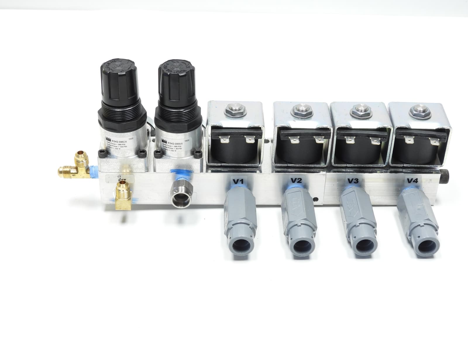 Taylor 51839-27 Manifold CO2 2-Regulator 4-Solenoid Genuine Part  3