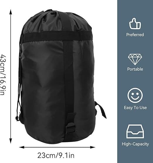 Backpack Laundry Bag with Shoulder Straps with Drawstring Closure for Travel 3
