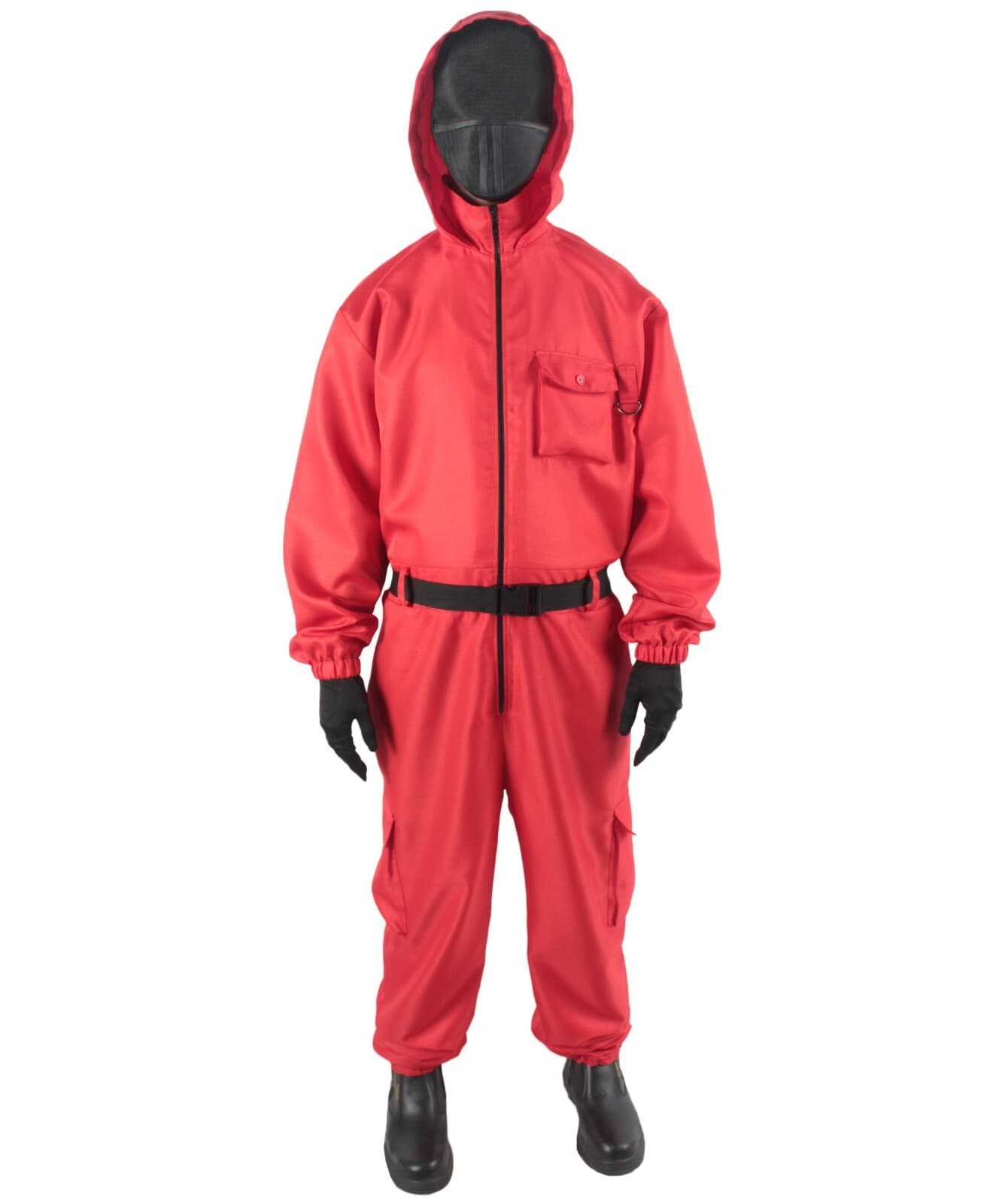 Red Guard Jumpsuit Costume | TV Show Soldier Cosplay Fancy Dress Costume 2