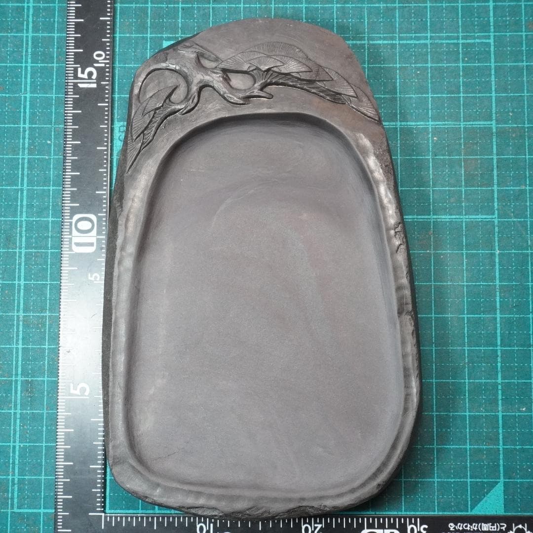 Calligraphy Ink Stone 14.9 x 9.3 x 1.7 cm Suzuri Sumi Grinder Shodo Shuji Tool 2