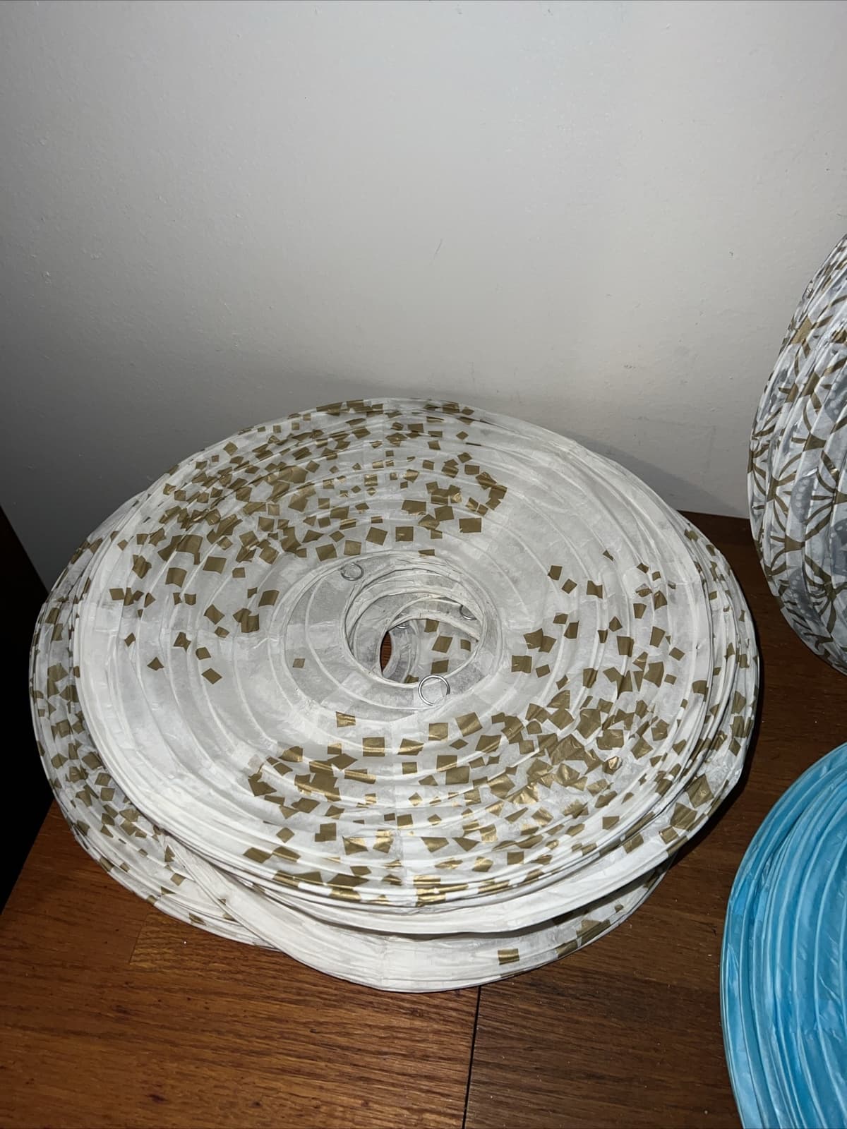 Bamboo Paper Lanterns Multicolor Lot Of 24 5