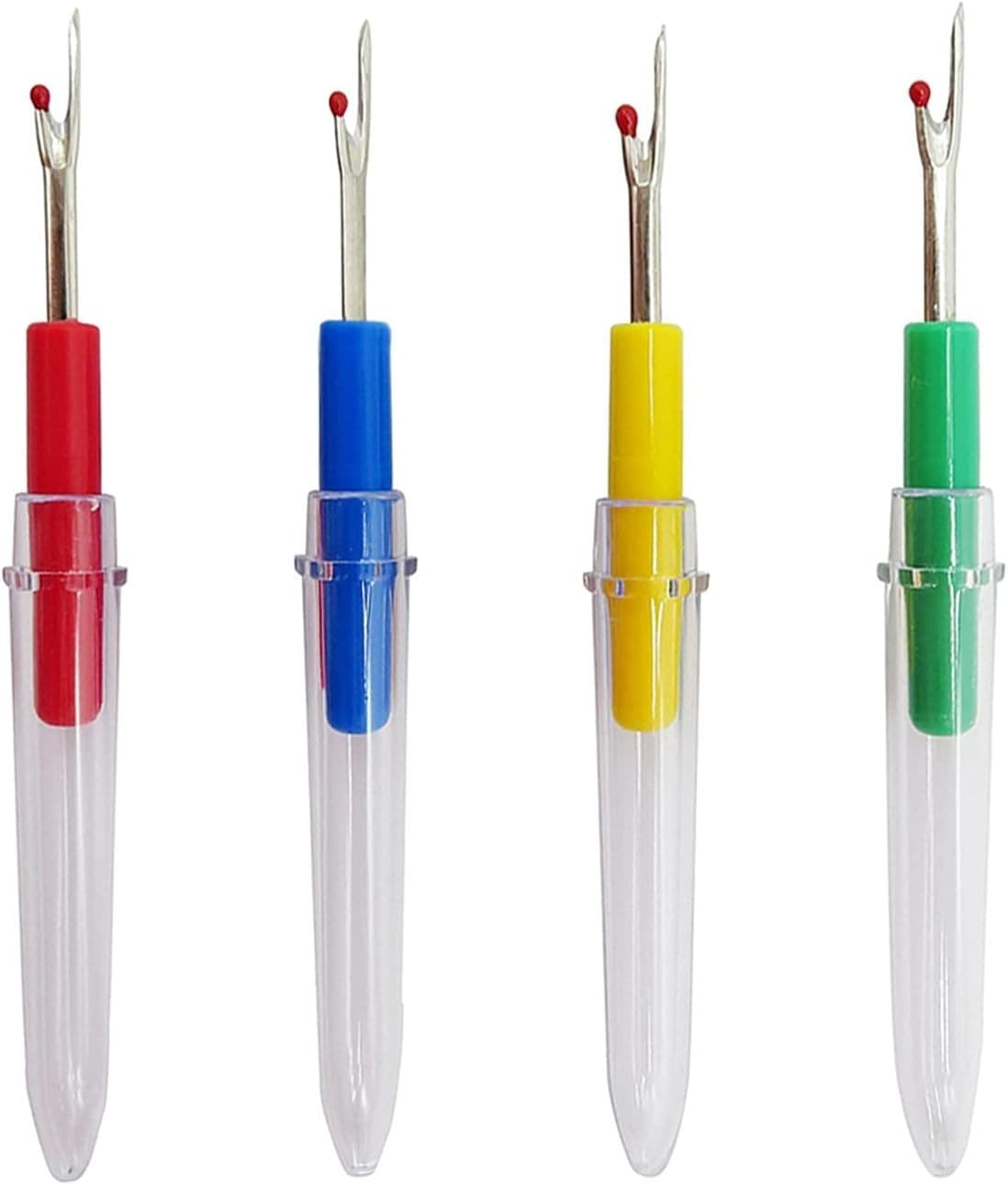 Versatile 4-Piece Seam Ripper Kit - Essential Tools for Creative Sewing Projects 3