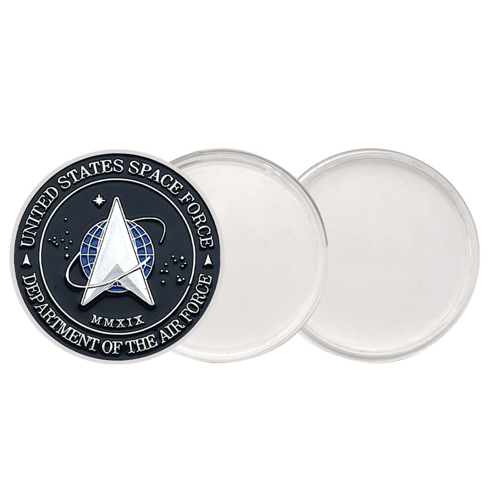 US Space Force MMXIX Silver Coin Department of The Air Force Metal Medal Gift 5