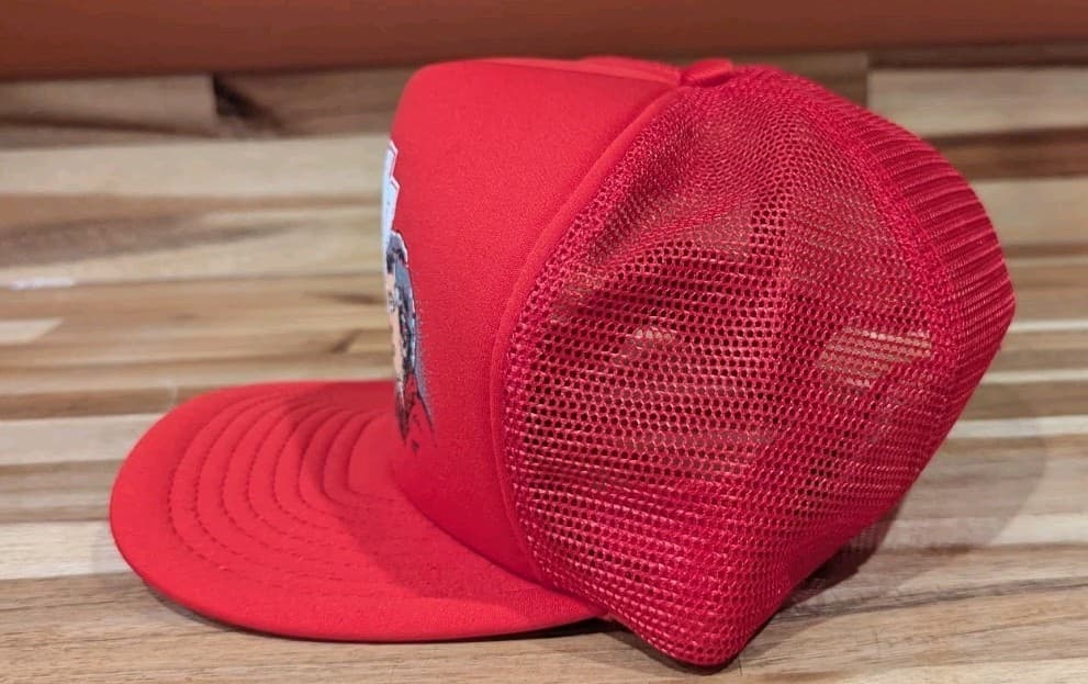 Vintag 80s Indiana Hoosiers Basketball Bobby Knight trucker hat SnapBack IU 3