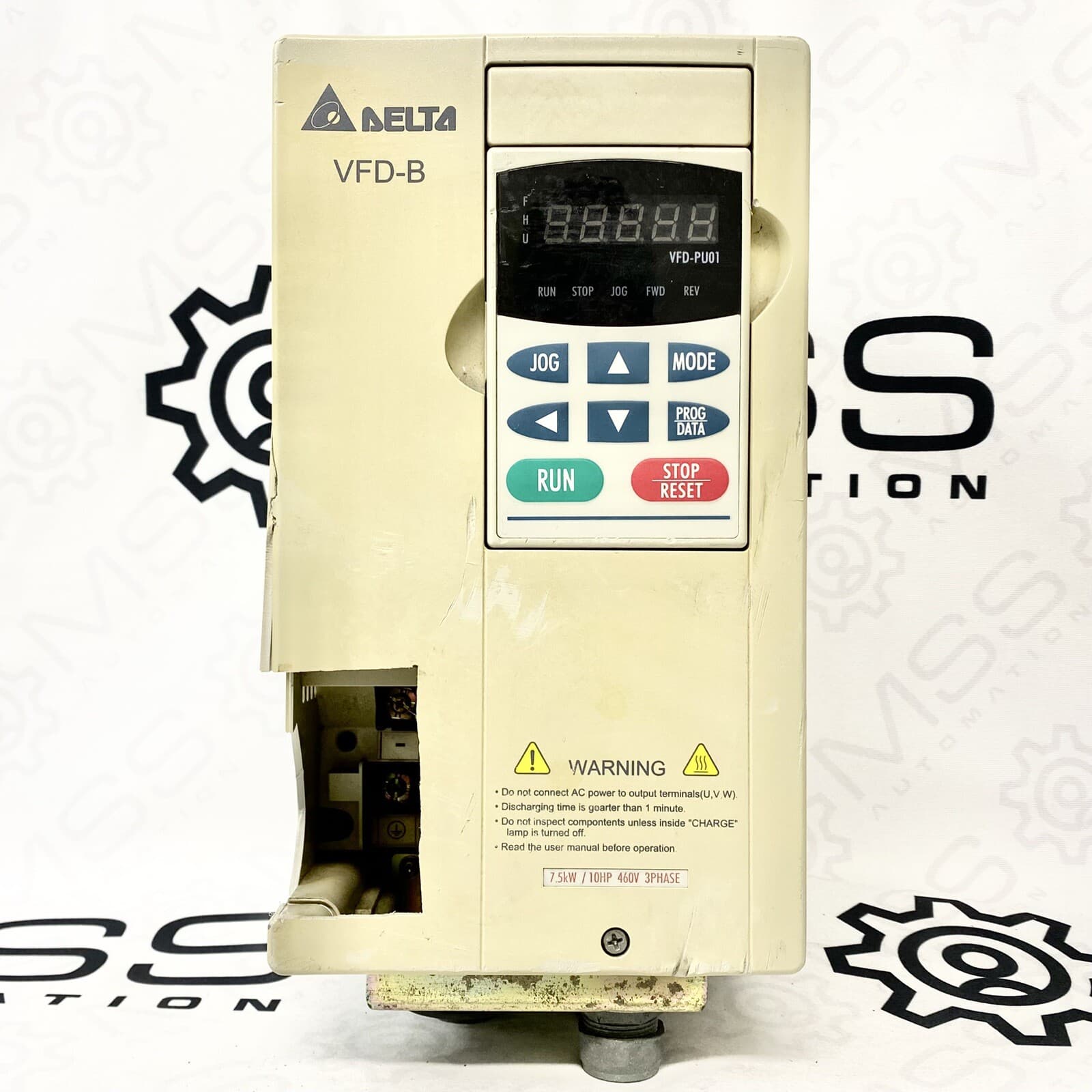 Delta VFD075B43B Inverter 3PH 380-480V 50/60Hz 19A