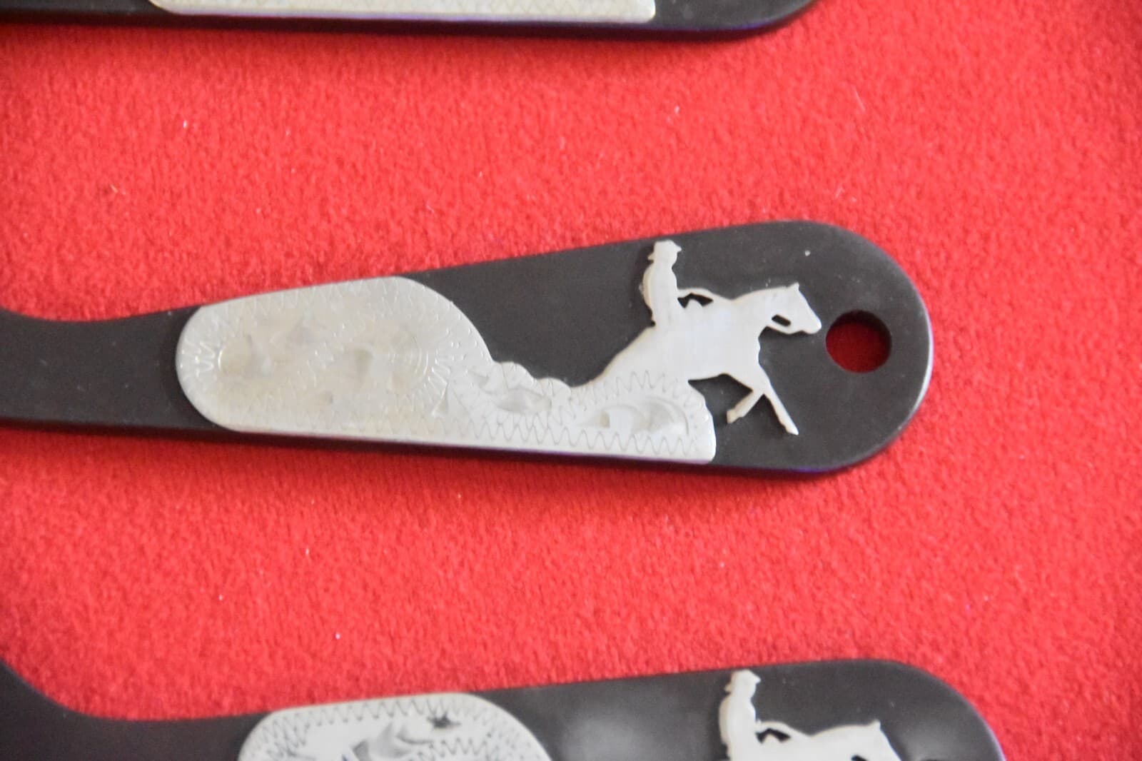 (1) EUC  Kelly Silver Star Designer Horse HoofPick hoof pick JTI ABR Reiner EUC 5