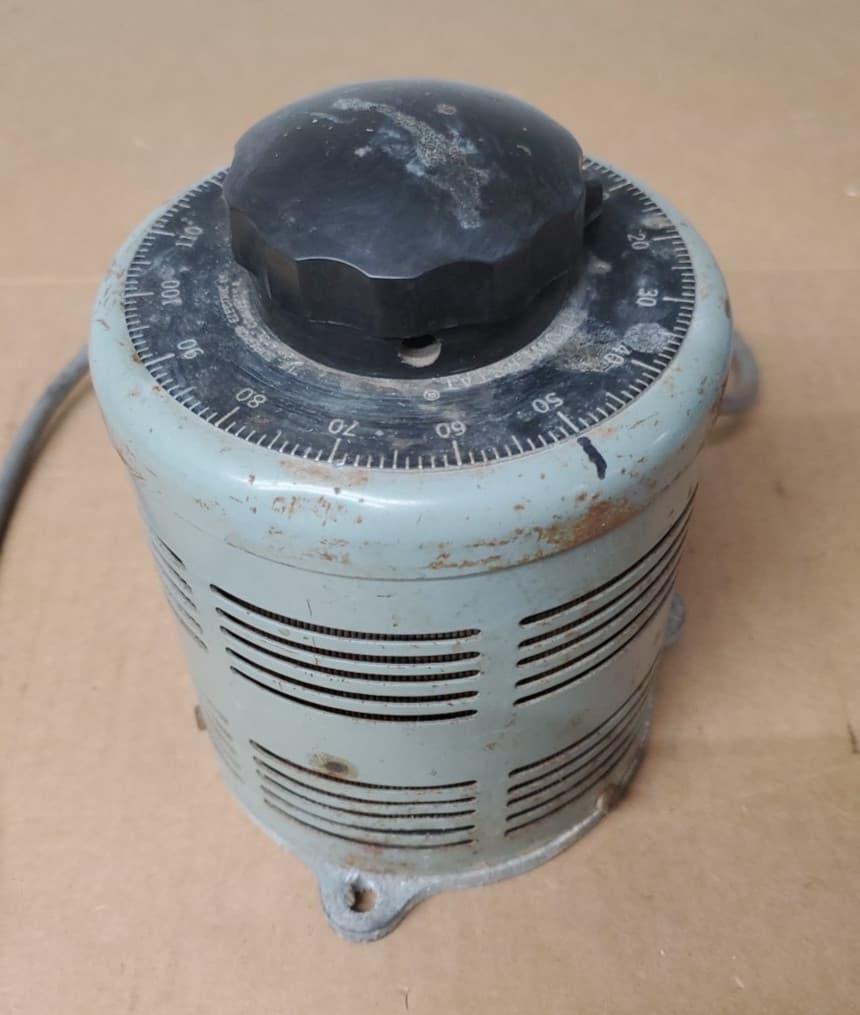 Powerstat Model 116 Variable Autotransformer Variac 0-140 V 9 Amp - WORKS 3