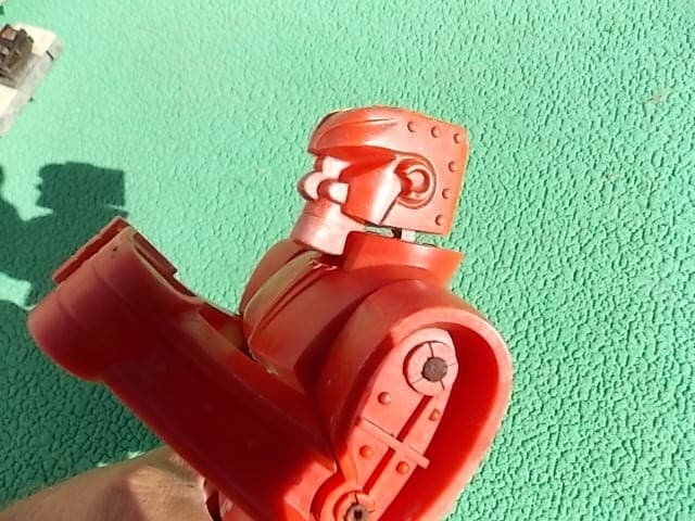 Marx 1966 ROCK'EM SOCK'EM RED ROBOT - PARTS ROBOT Original 6