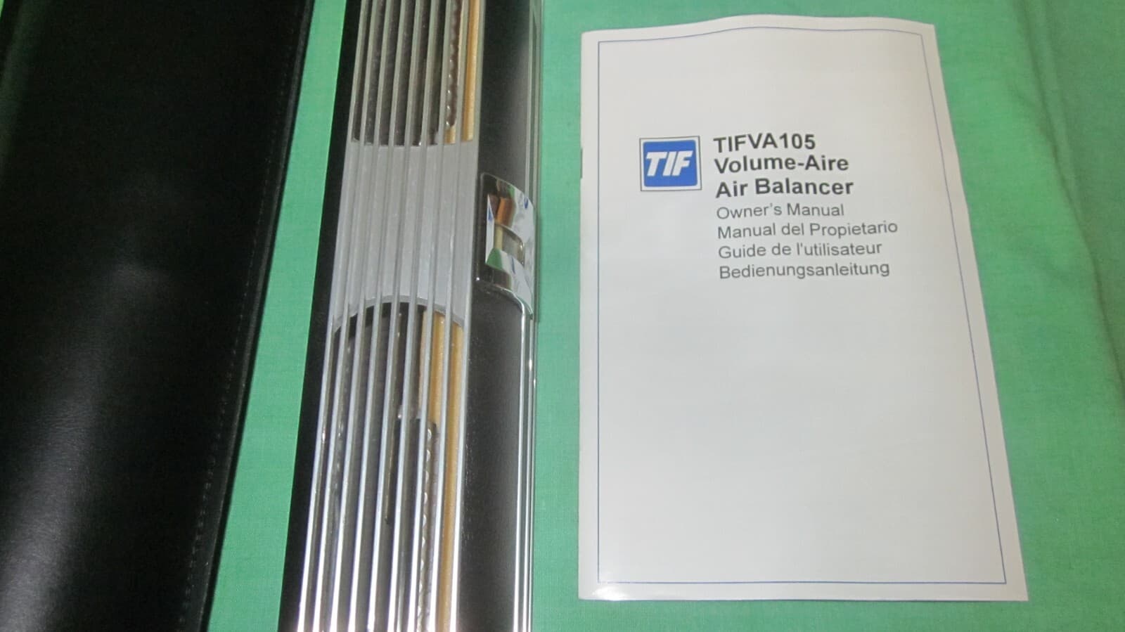 TIF Instruments Volume-Aire Air Balancer New in Box Includes Case & Manual VA105 2