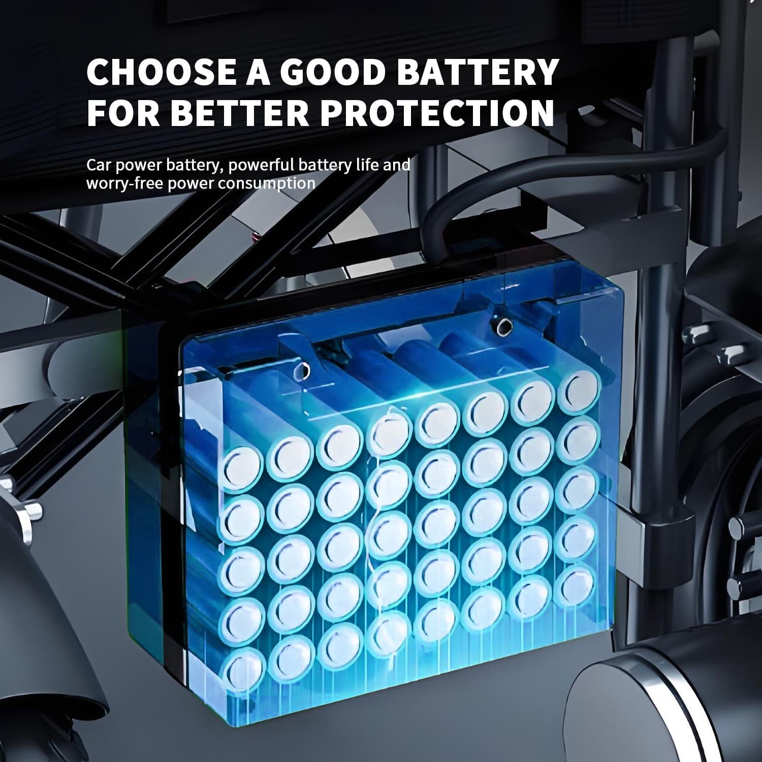 24V Li-ion Battery Pack  Replacement for Electric Wheelchair With BMS 6