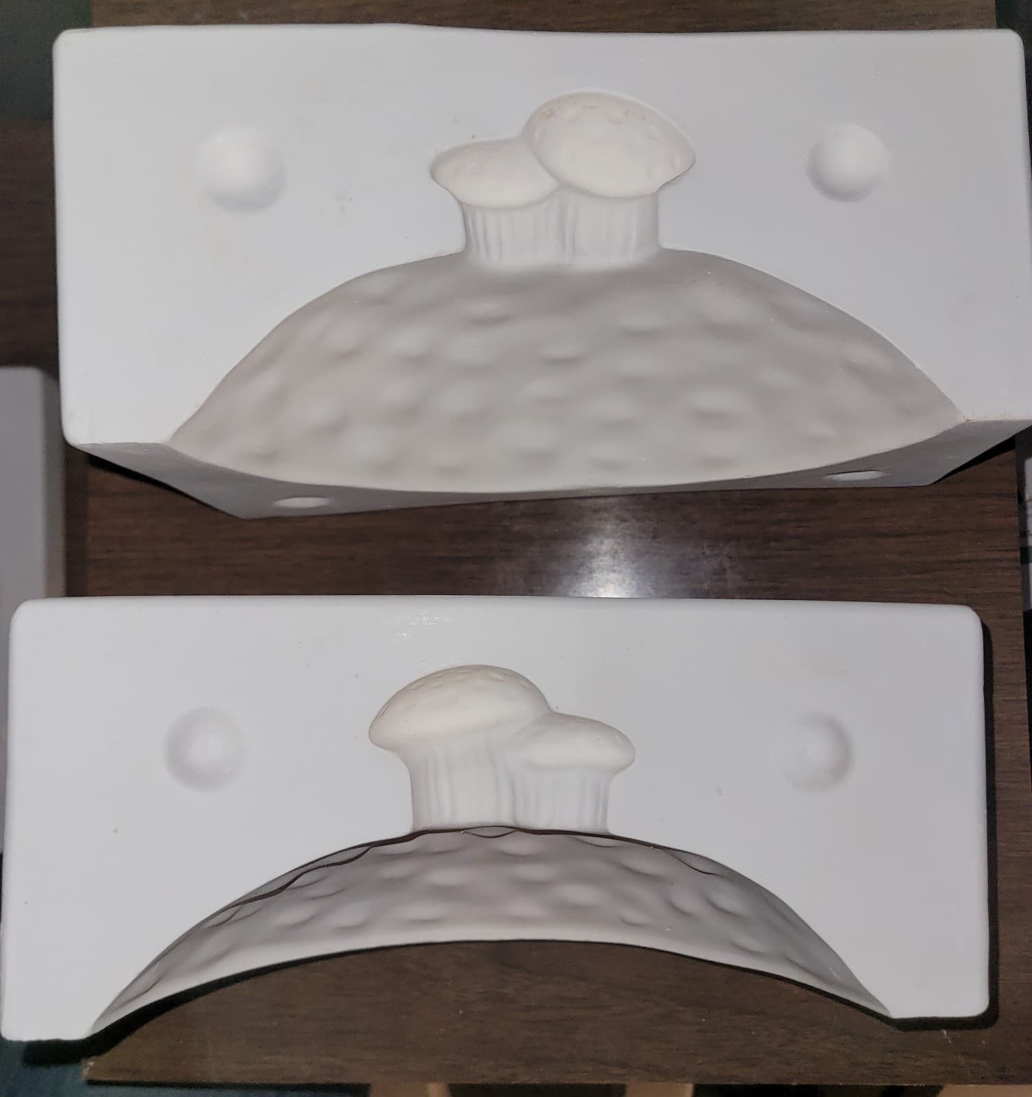  *Mushroom Canister W/ Lid* Spectrum Ceramic Slip Casting Mold 215 C 6