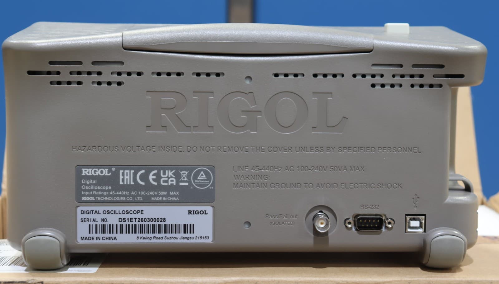 Rigol DS1102E Digital Oscilloscope 100MHz, 2-Channel NEW IN BOX 4