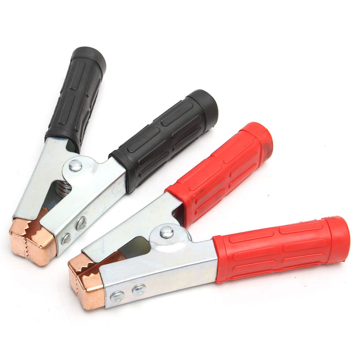 2 X 600A New Heavy Duty Crocodile Alligator Vehicle Boat Battery Test Clip Clamp 5