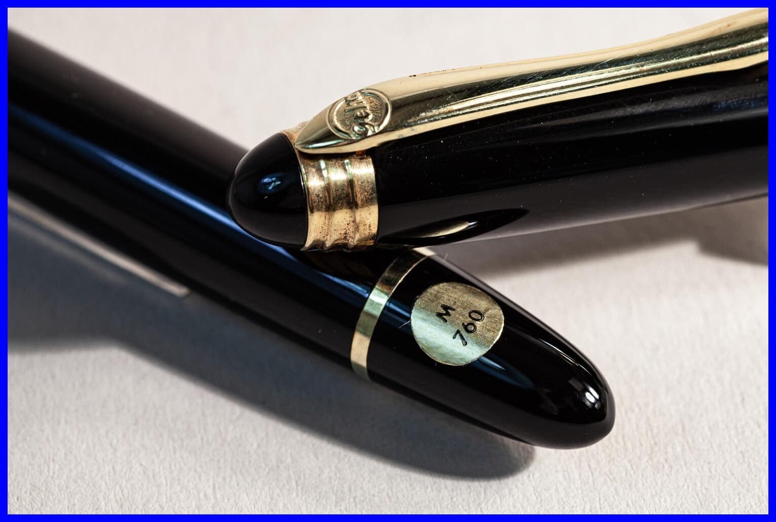 1950s Geha 760 Standard Piston Filler Reservoir Tank with Medium 14K Gold Nib 5