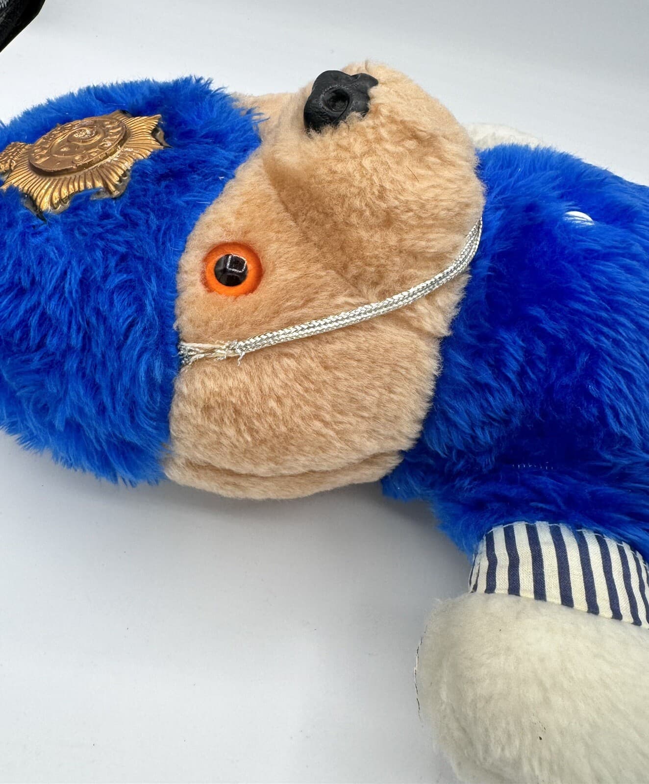 Vintage Sweet Dreams England UK Police Bobby Teddy Bear Plush Stuffed Animal 18” 2