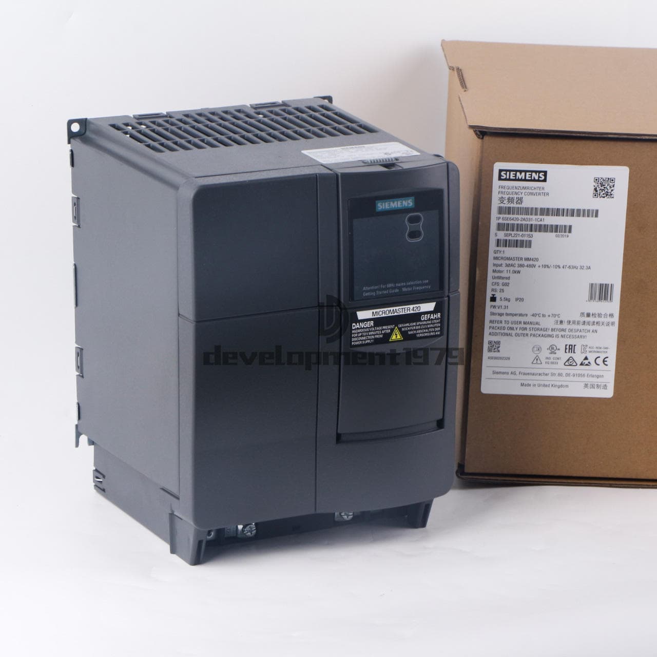 1PC NEW SIEMENS Inverter 6SE6420-2AD31-1CA1 6SE6 420-2AD31-1CA1 6