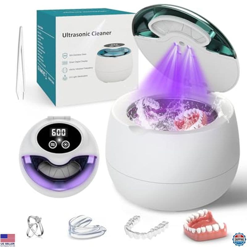 Denture Ultrasonic Retainer Cleaner Machine - 45kHz Retainer Cleaner Machine