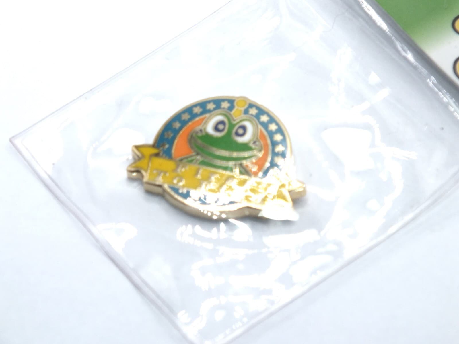 Geocaching Coin Trackable Souvenir Signal First To Find Green Frog Geocoin S35 3