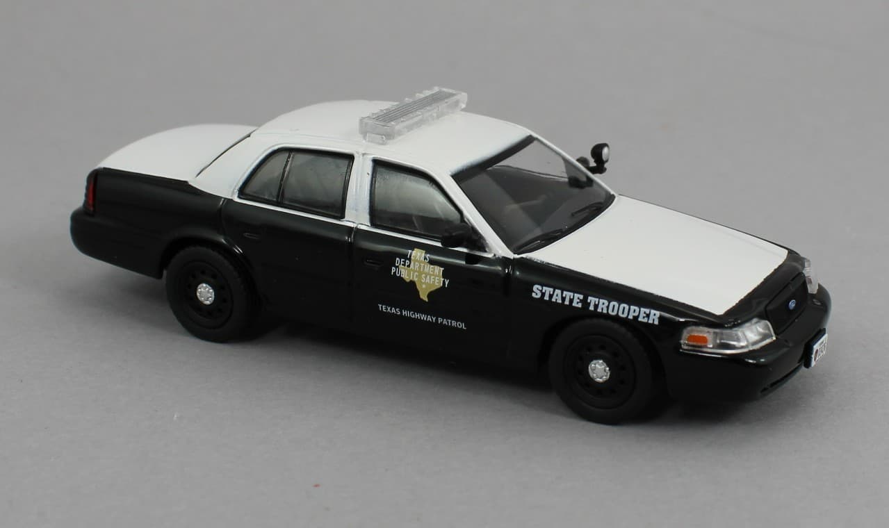1:64 *596 DIECAST* Texas Highway Patrol DPS Police Ford Crown Victoria *NIB* 3