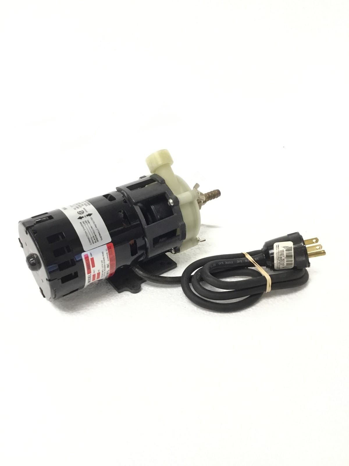 March MFG MDXT-3 Seal-Less Centrifugal Magnetic Pump 3500 RPM, 1/25 HP, WORKING 3