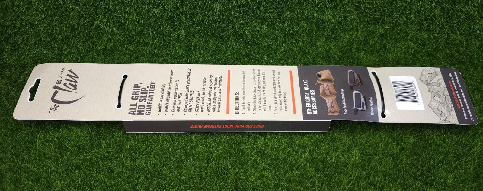 Quake Claw Contour Rifle/Shotgun Sling w/ QD Metal Swivels, Stone Camo #53022-0 4