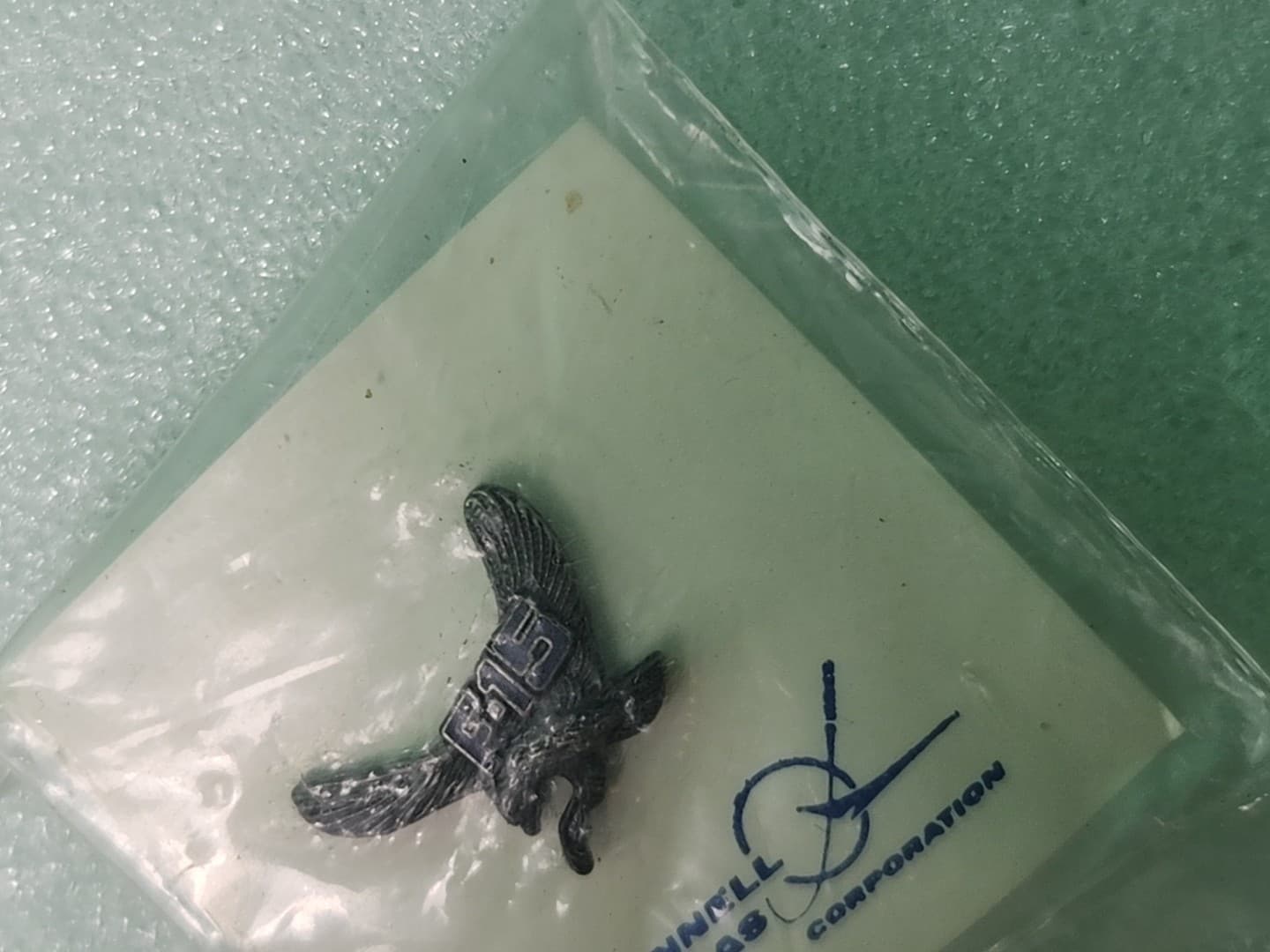 Vintage McDonnell Douglas F-15 Eagle USAF Air Force Fighter Jet Lapel Tie Pin 5