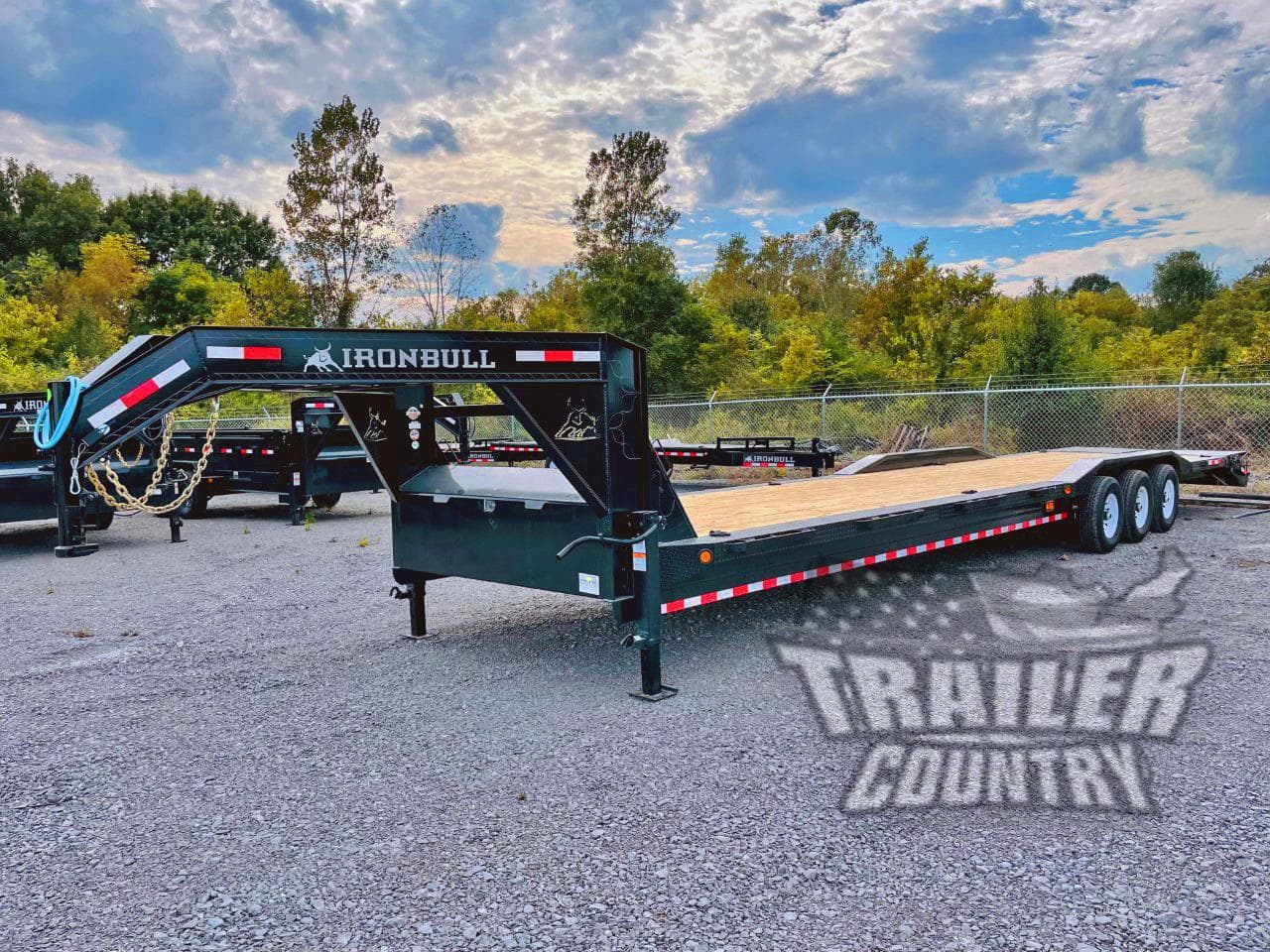 NEW 2025 8.5 X 44 21k Gooseneck HOT SHOT Low Pro Heavy Equipment Trailer Hauler