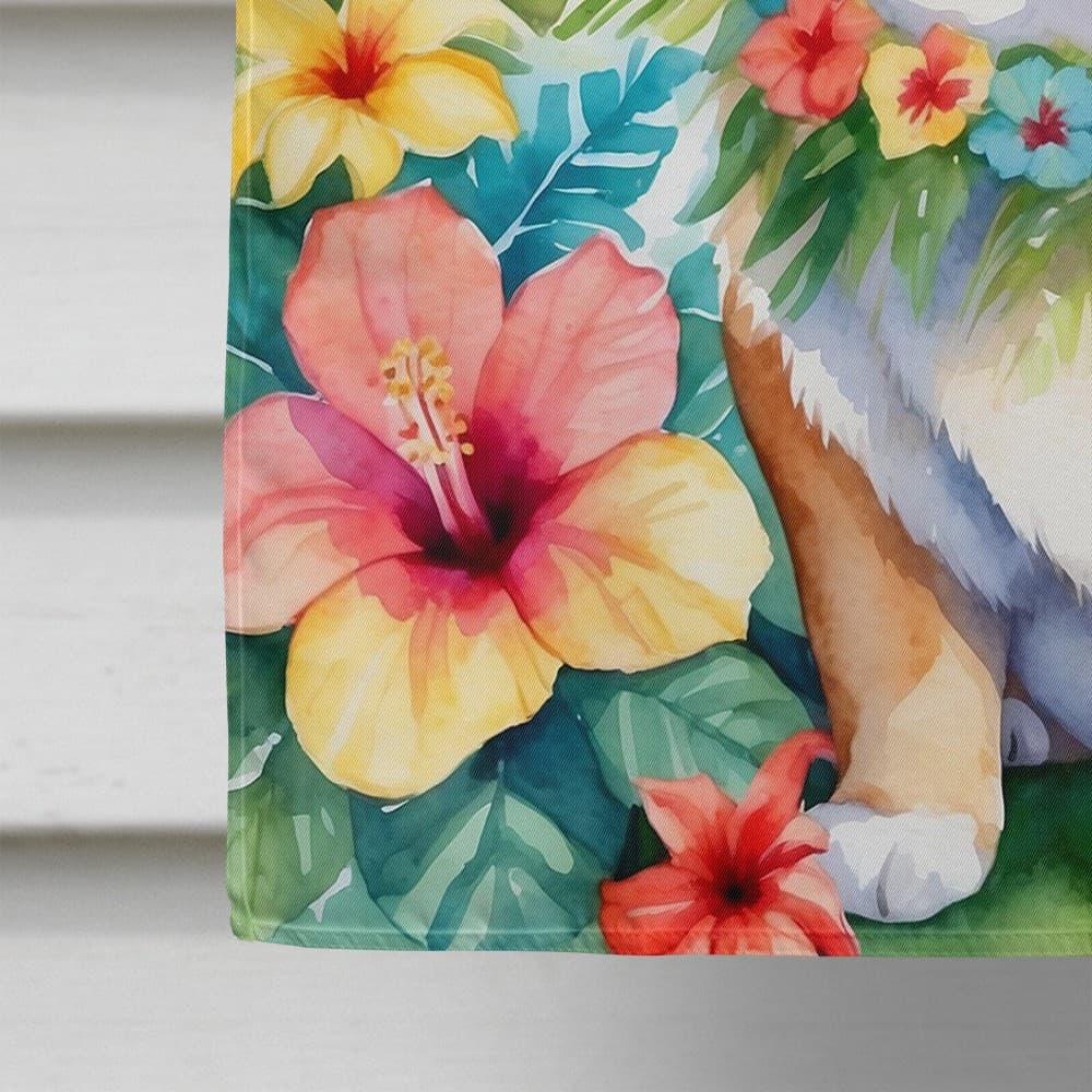 Corgi Luau Flag Canvas House Size DAC6415CHF 4