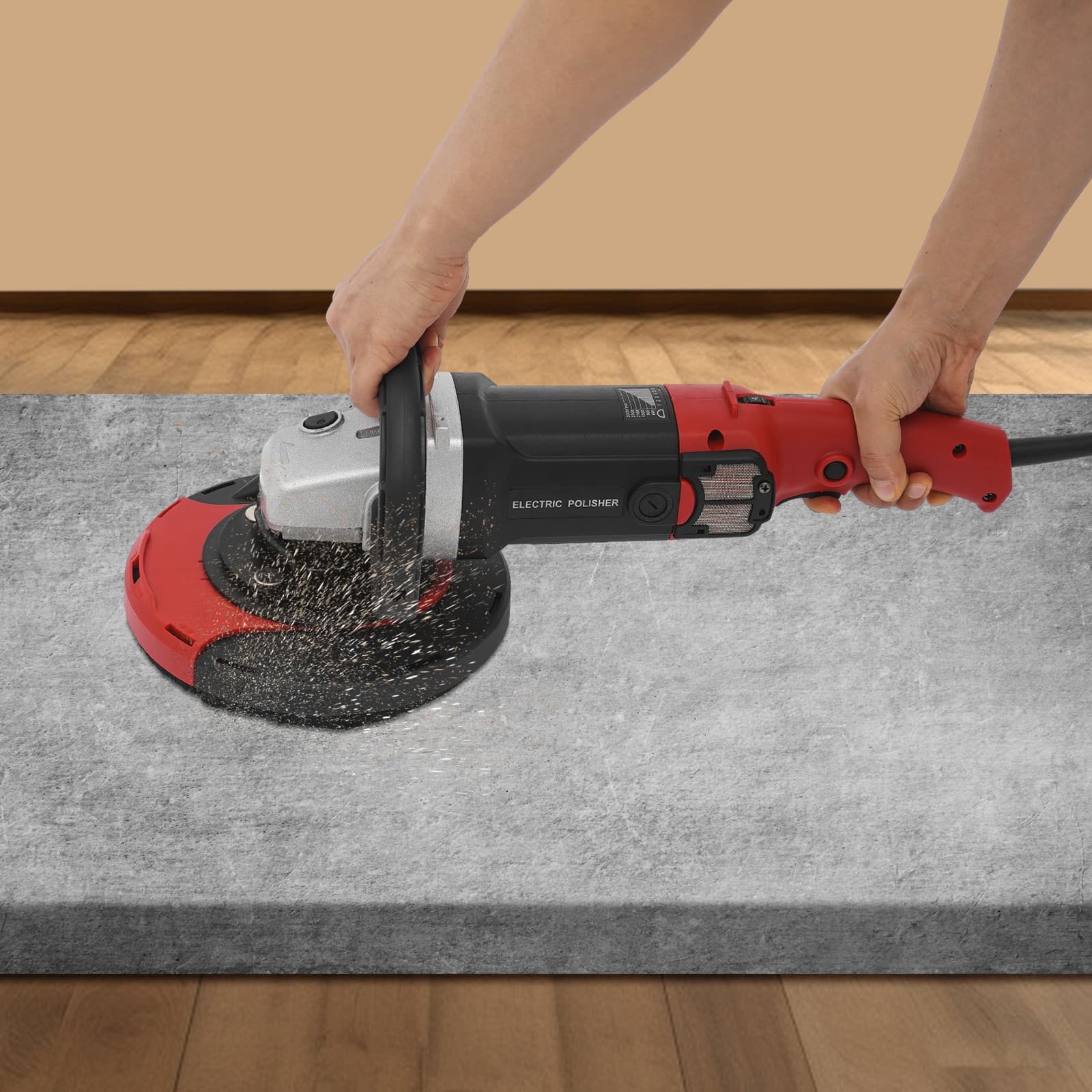 Modern Grinding Machine, Concrete Grinder Set, Dust-Free Grinding Machine 5