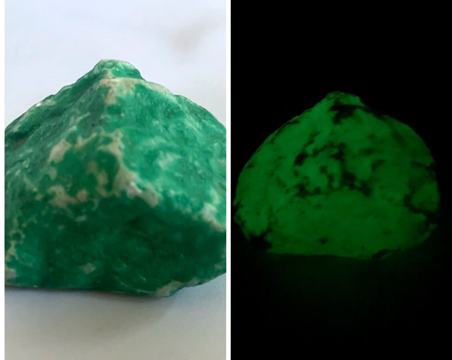 Vintage Pro Arts DC Comics Superman Kryptonite Rock (Glows in the Dark) 1977 3