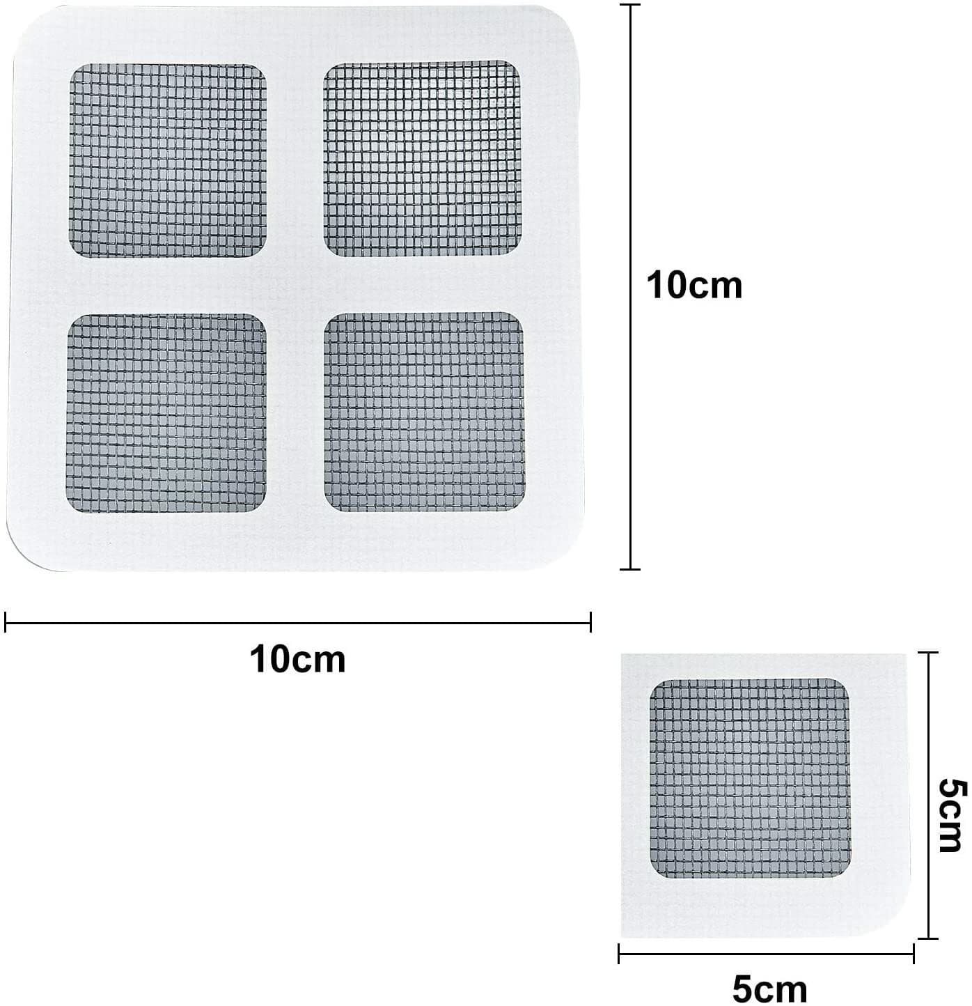 5x Window Door Screen Patch Repair Kit Cover Fiberglass Mesh Hole Repaire Tape 5