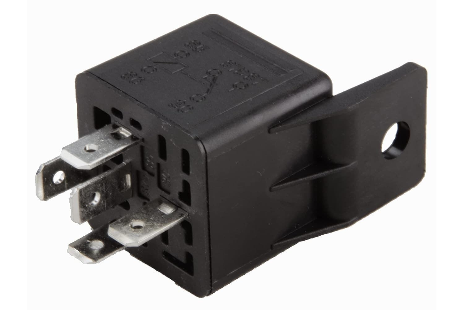 2 Pack 12 Volt 40 Amp SPDT Automotive Relay 5 Pin with Mounting Tab 5