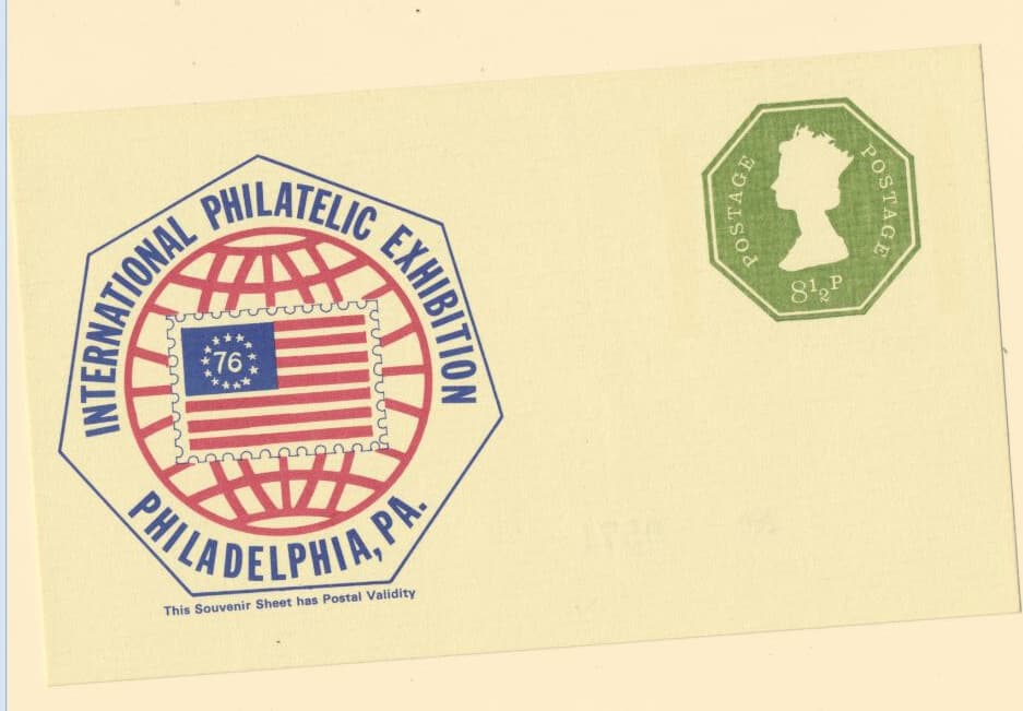 Great Britain 1976 America Bi-Centenary 3 Souvenir Sheets MNH Postally Valid 5