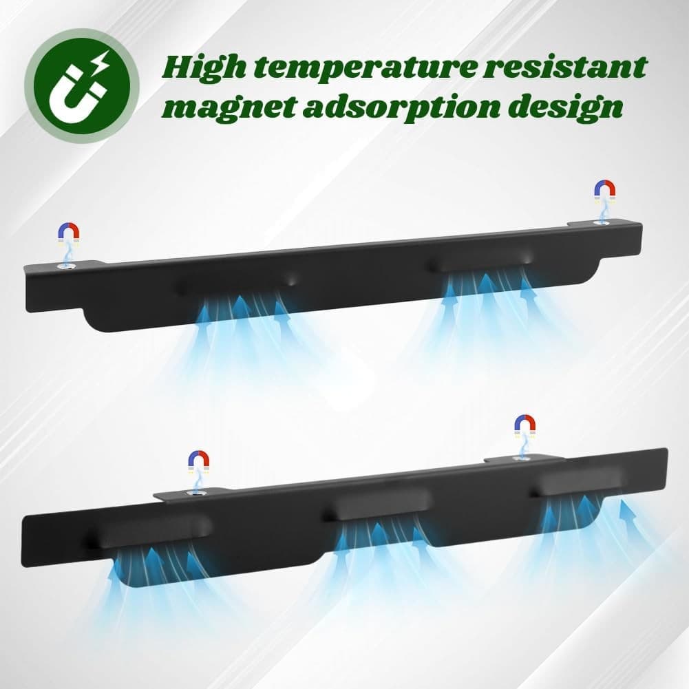 4 Pack 36 Inch Magnetic Griddle Wind Guards for Blackstone Griddle Accessories 6