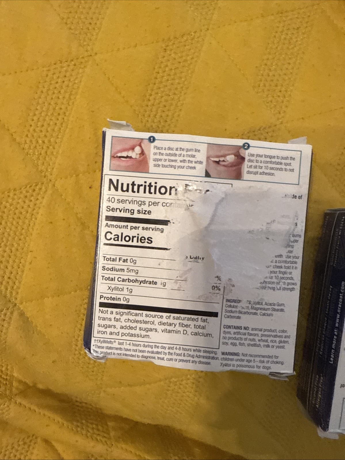 Xylimelts for Dry Mouth, Mint-free, 80-count Box Exp 02/28 -READ DESCRIPTION 3