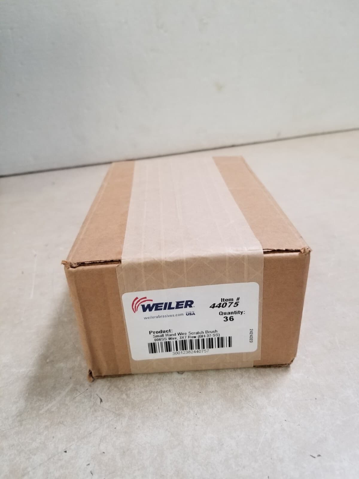 Lot of 36 - Weiler 44075 Hand Wire Scratch Brush